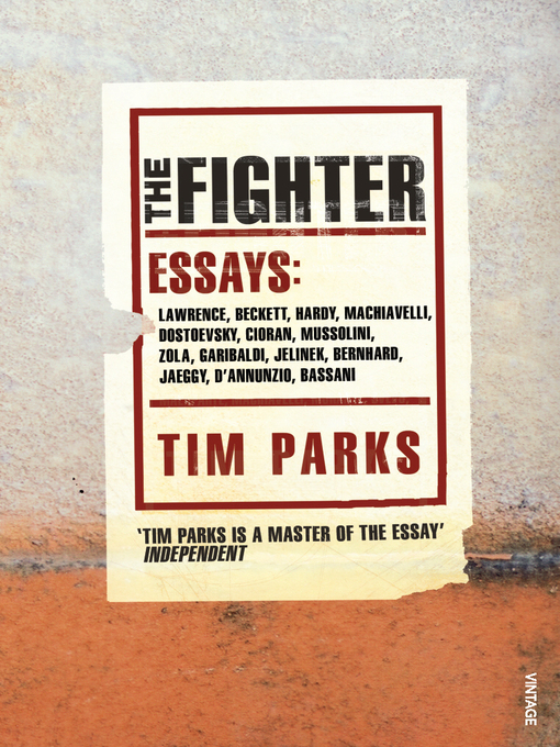 Title details for The Fighter by Tim Parks - Available